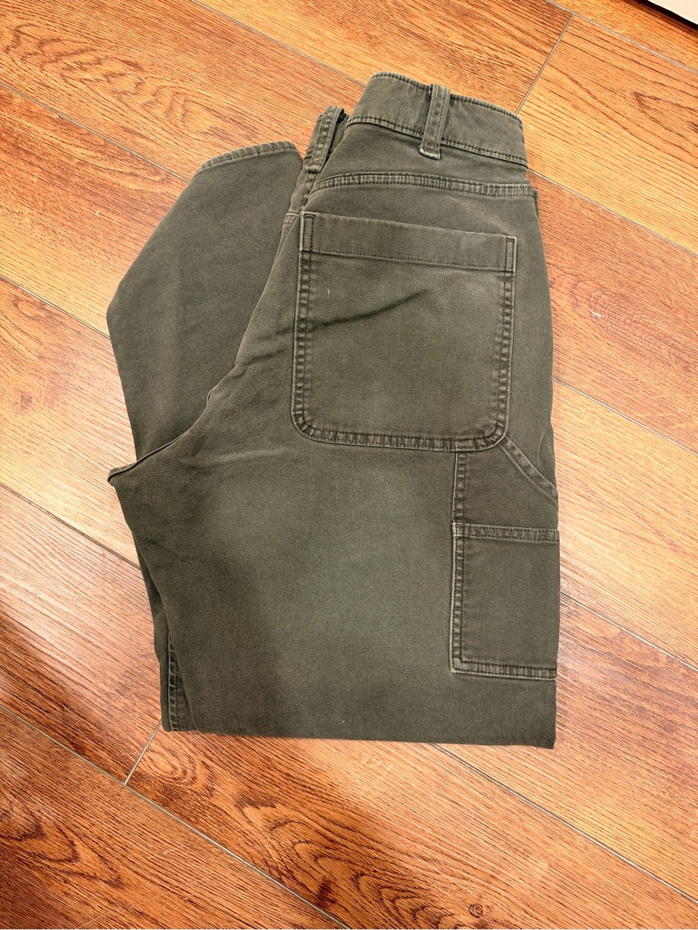 Abercrombie & Fitch Olive Green Cargo Pants